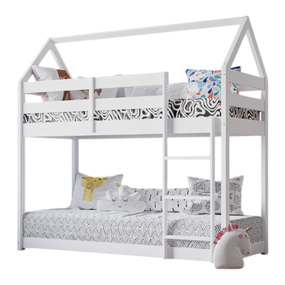 Flair Sasa Play House Shorty Bunk Assembly Instructions Manual