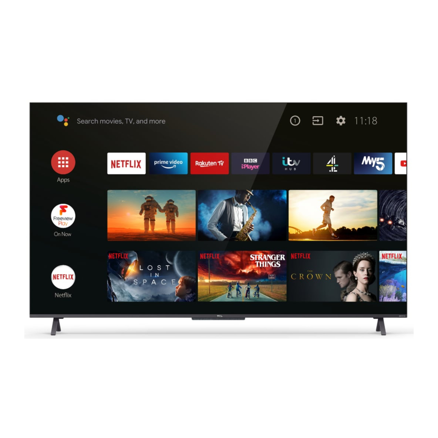 TCL C725 / C727 / P725 / C737 / P735 / C735 Series, 55C735 Manual