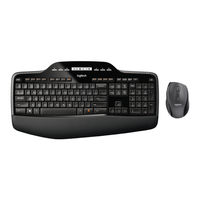 Logitech MK700 - Wireless Desktop Keyboard Getting Started Manual
