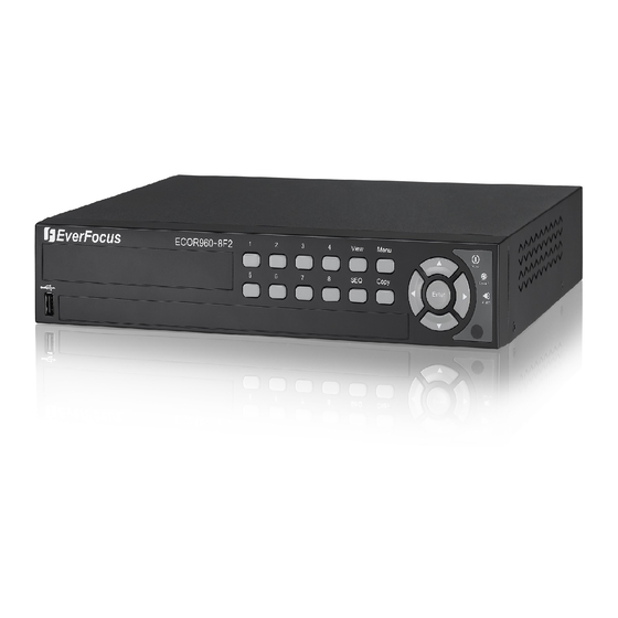 EverFocus ECOR960 16F2 User Manual