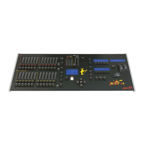 Zero 88 jester 48 Operating Manual