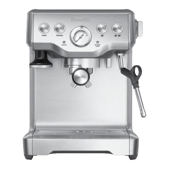 Breville BES840XL Instruction Booklet