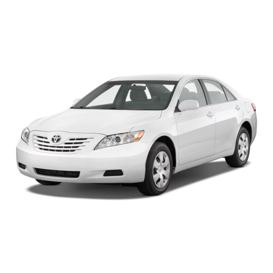 Toyota 2009 Camry Quick Reference Manual