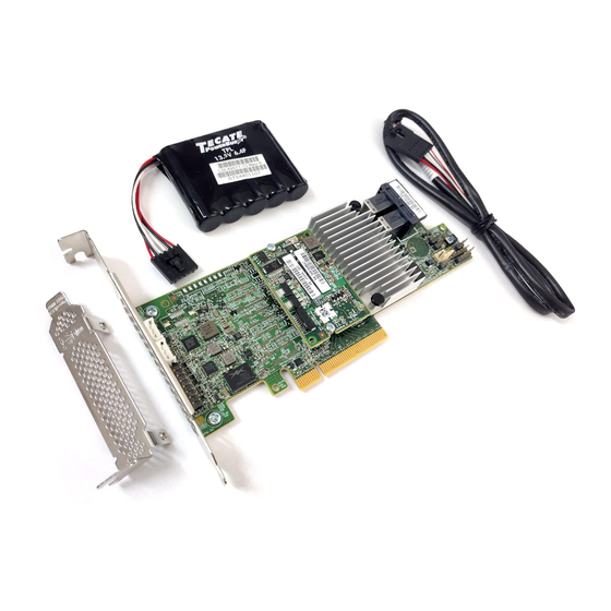 LSI MegaRAID Quick Installation Manual