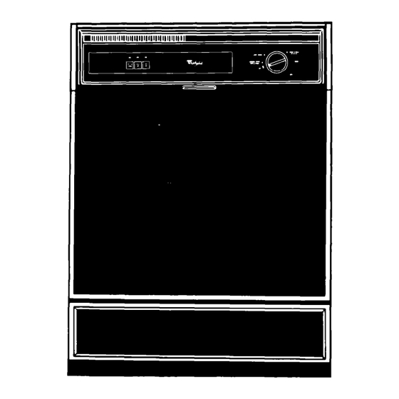 Whirlpool DU8300XT Series Use & Care Manual