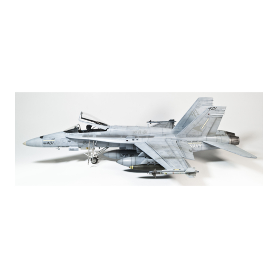 Eduard Zoom F/A-18C Hornet S.A. Quick Start Manual