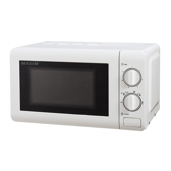 Maxim KitchenPro KPMW20M Manuals