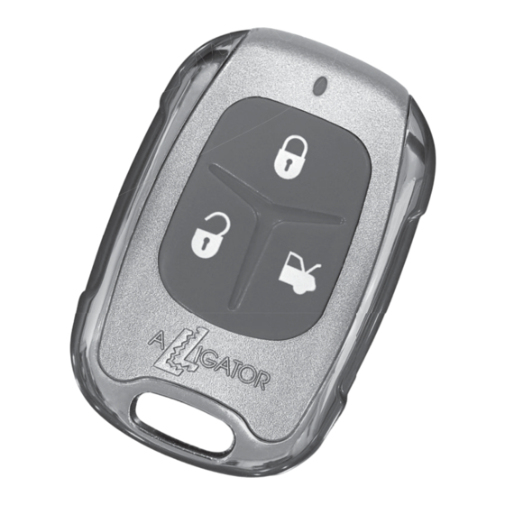 ALIGATOR NS-505 Manual