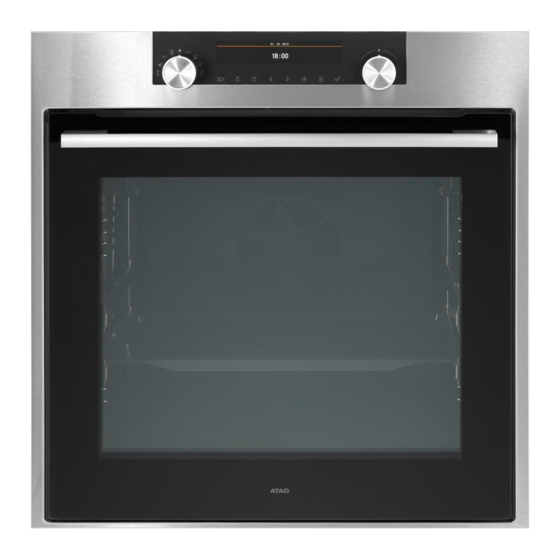 Atag OX6611D Instructions For Use Manual