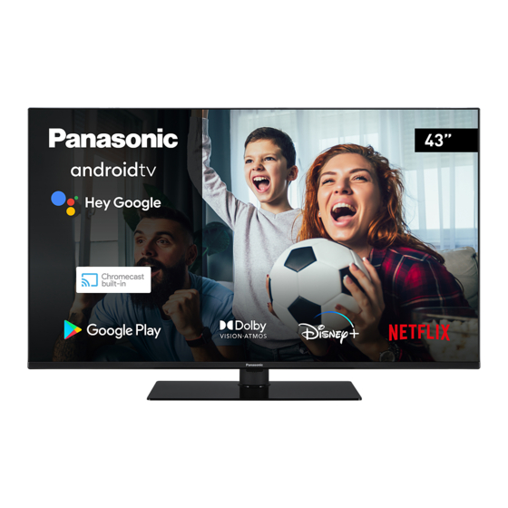 Panasonic TX-65MX650B Operating Instructions Manual
