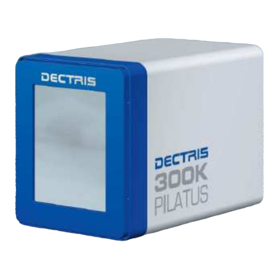 Dectris PILATUS User Manual