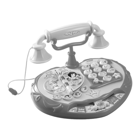 VTech Disney Princess Dial  n Learn Telephone User Manual