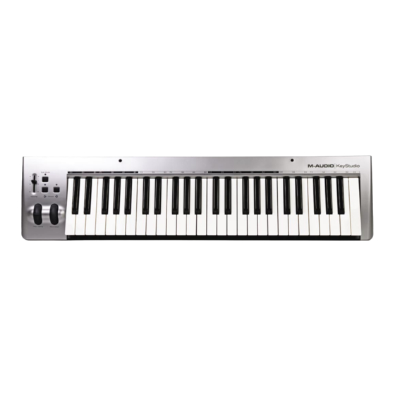 M-Audio KeyStudio User Manual