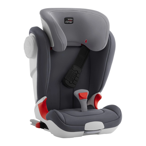 Britax KIDFIX II XP User Instructions