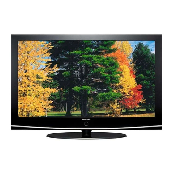 User Manuals: Samsung PS-42C91H 42-inch Plasma TV