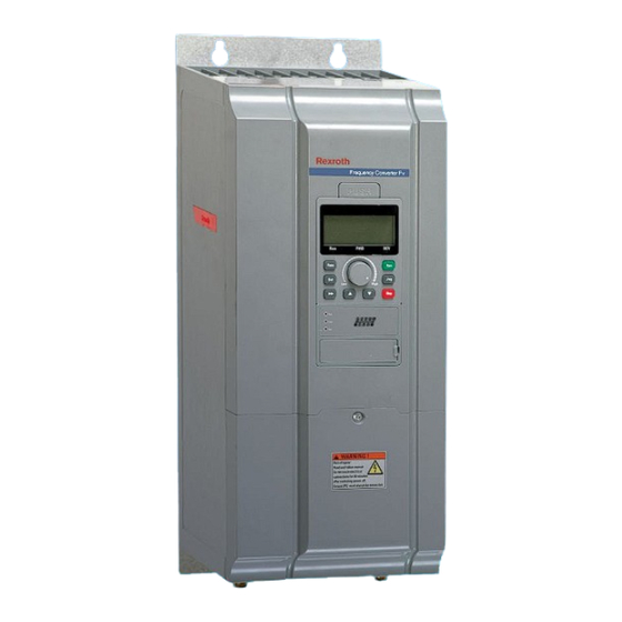 REXROTH Fv series Instruction Manual