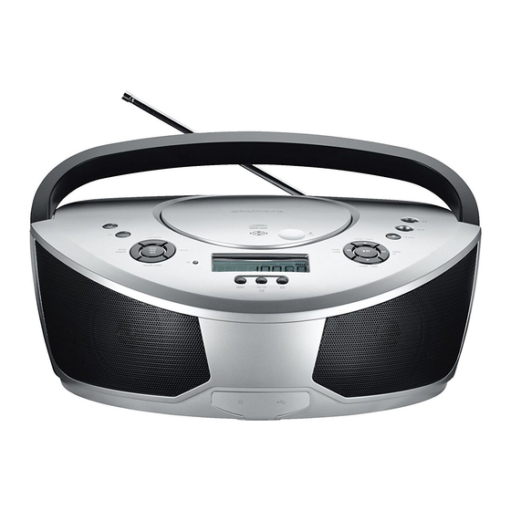 Grundig RCD 5050 Manual