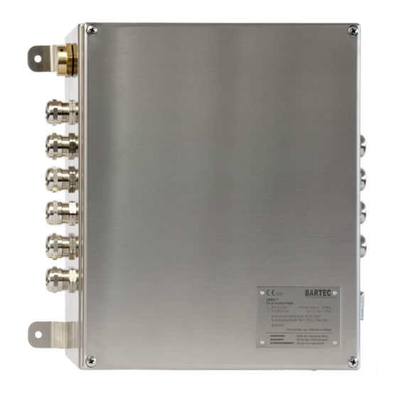 Bartec SILASPZ Control Unit Manuals