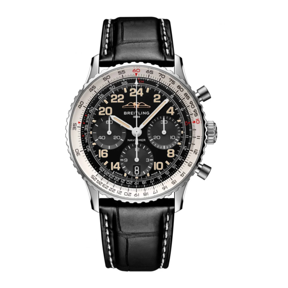 Breitling NAVITIMER B02 CHRONOGRAPH 41 COSMONAUTE Manuals