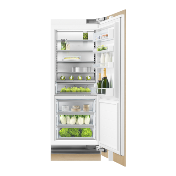 Fisher & Paykel RS7621SRK1 Care & Cleaning