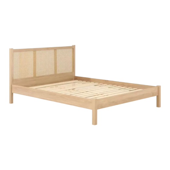 Birlea CROXLEY BED Assembly Instructions Manual