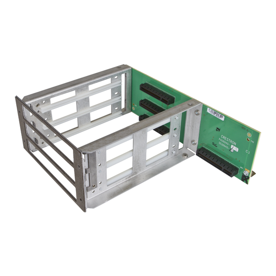 Crestron CAGE3 Installation Manual