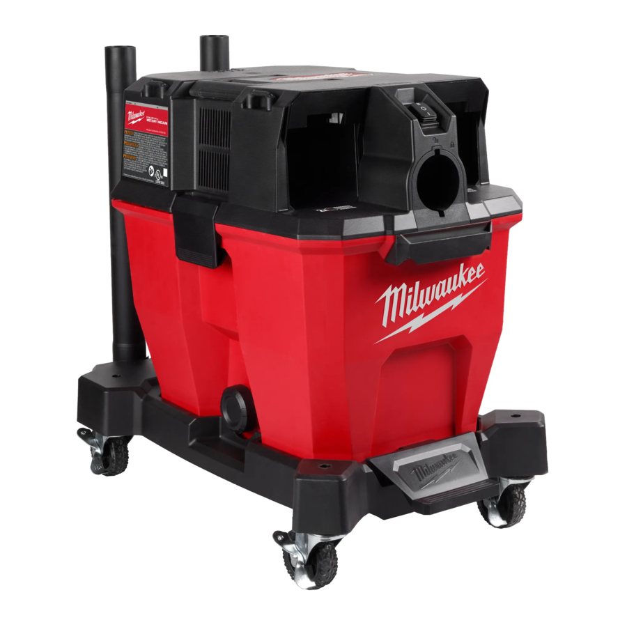 Milwaukee M18 FUEL 0920-20, 0921-20, 0930-20 - WET/DRY VACUUM DUAL-BATTERY Manual