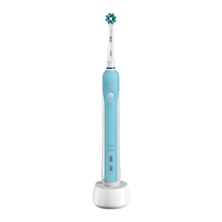 Oral-B Braun Professional Care 500 - Electric Toothbrush Manual