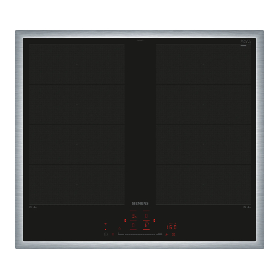 Siemens EX645HXC1E Manuals