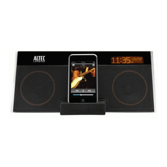 Altec Lansing MOONDANCE GLOW Brochure