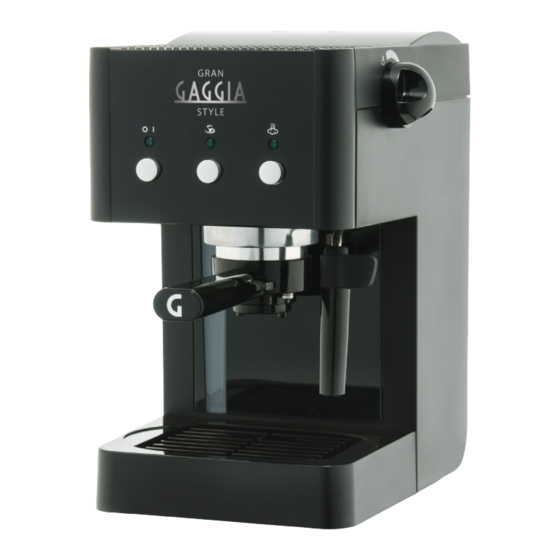 Gaggia RI8323/01 Specifications