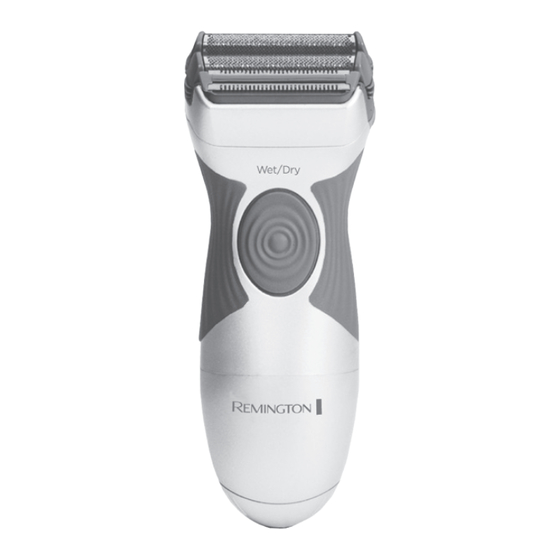 Remington smooth & silky WDF-1250 Use And Care Manual