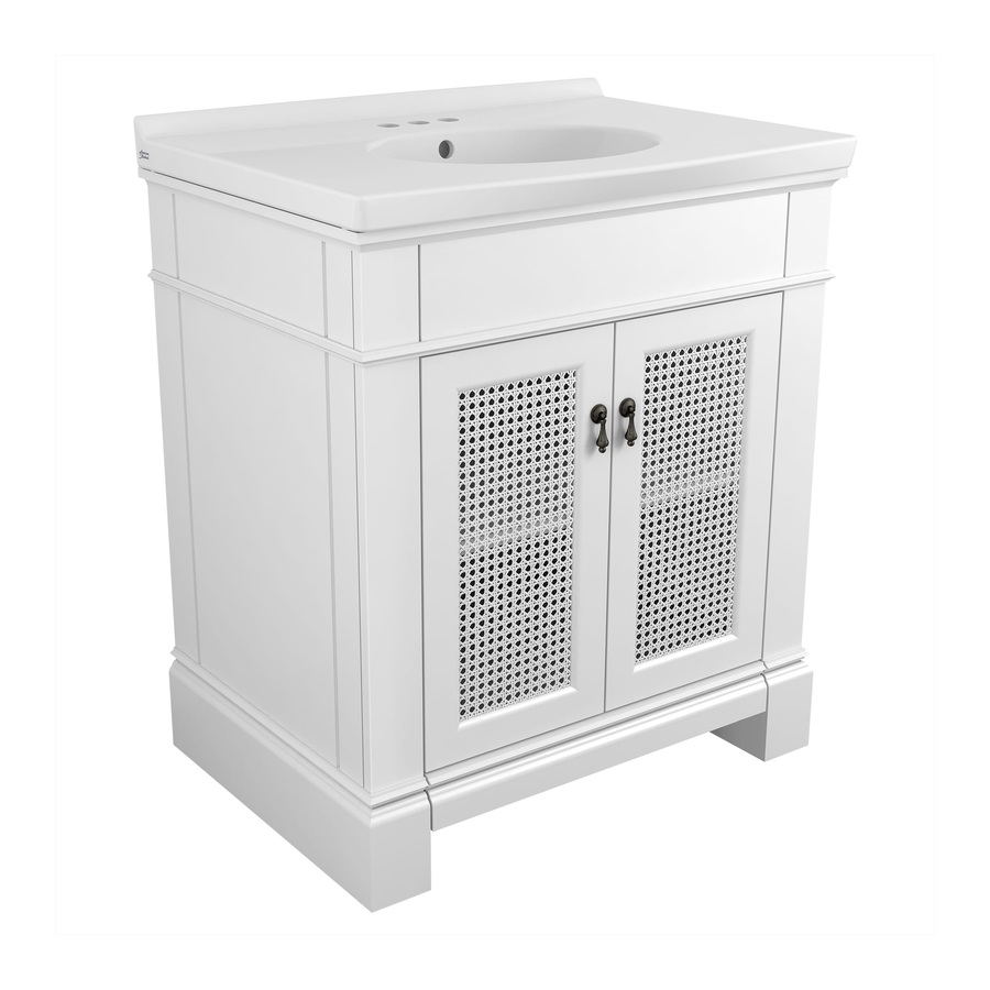 American Standard Generations 30" Vanity 9210.030 Specification Sheet