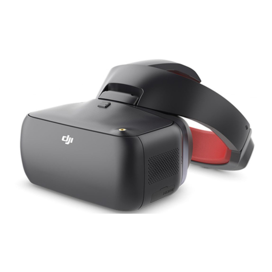 dji GOGGLES Quick Start Manual