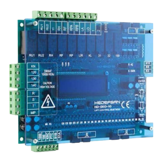 Hedefsan HD Eko 10 User Manual