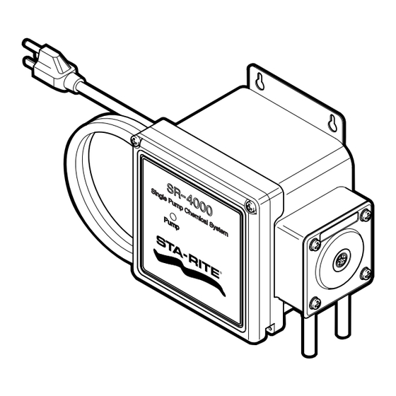 STA-RITE SR-4000 Owner's Manual