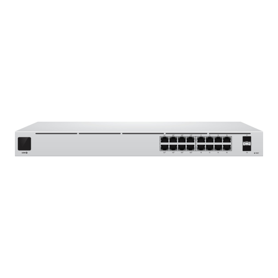 Ubiquiti UniFi USW-16-POE Quick Start Manual