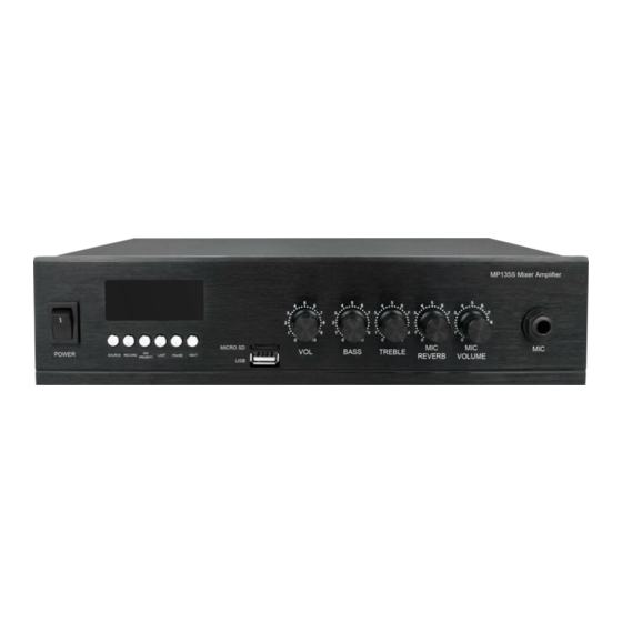 DSPPA MP135S User Manual