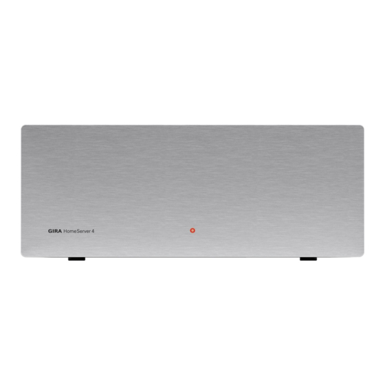 Gira FacilityServer Installation Instructions Manual