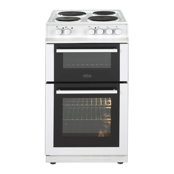 Belling BEL FS50EFDO SIL Operating And Installation Instructions