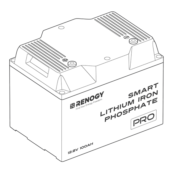 Renogy Pro Series User Manual