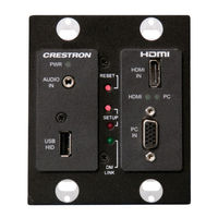 Crestron DigitalMedia DM-TX-200-2G Operations & Installation Manual