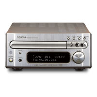 DENON RCD-M35DAB Operating Instructions Manual