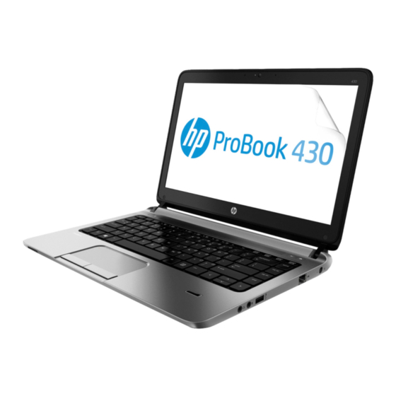 HP ProBook 430 G2 Manuals