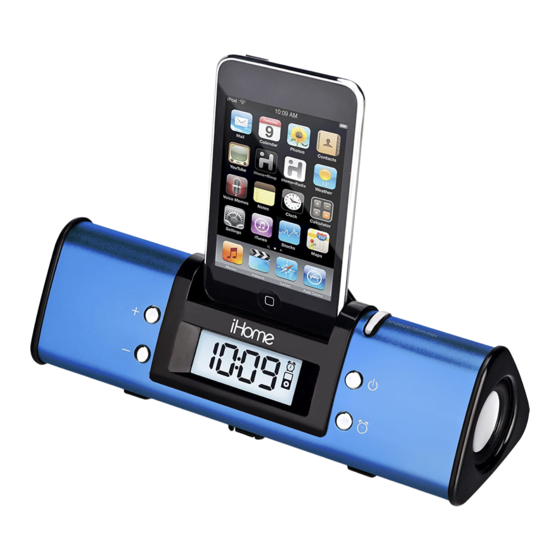 iHome IP16 User Manual