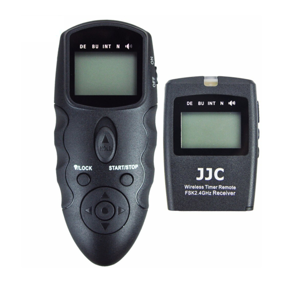 JJC WT-868 Manual Instruction