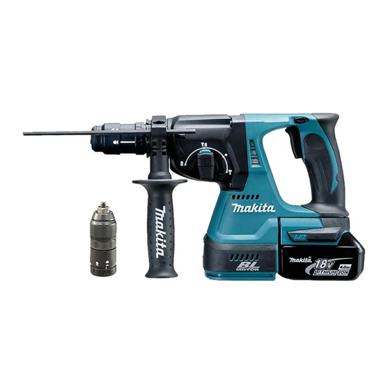 Makita DHR242 Instruction Manual