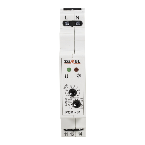 Zamel exta PCM-01 Instruction Manual
