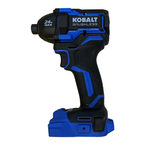 Kobalt KXID 124B-03 Manuals