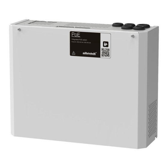 User Manuals: milleteknik 4p M PoE Switch